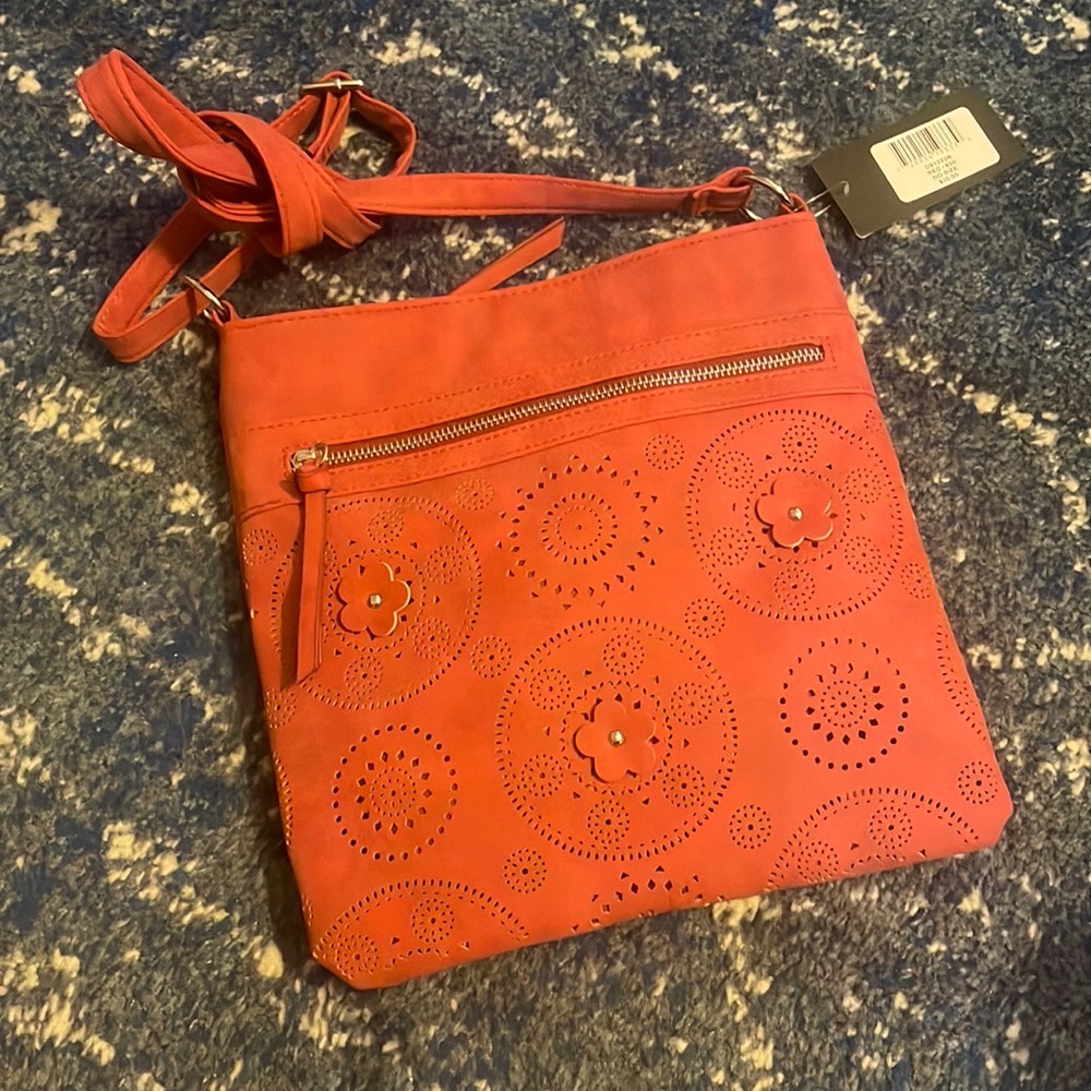 NWT Eyelet Crossbody